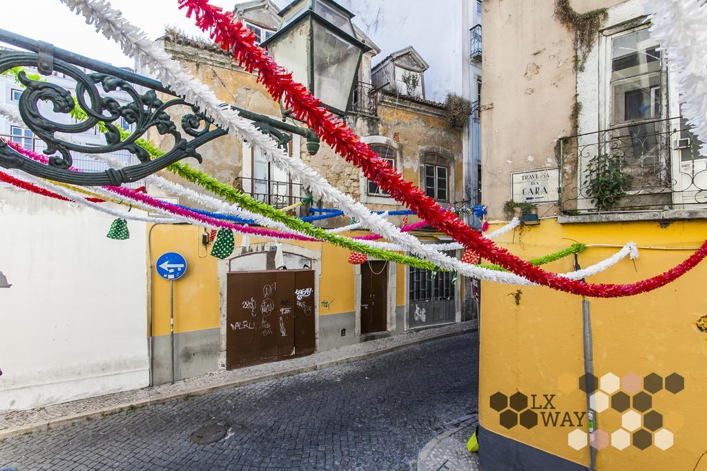 Lxway Bairro Alto - Travessa Da Cara Appartement Lissabon Kamer foto